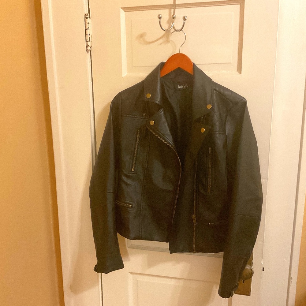 Women’s fab’rik Faux Leather Jacket